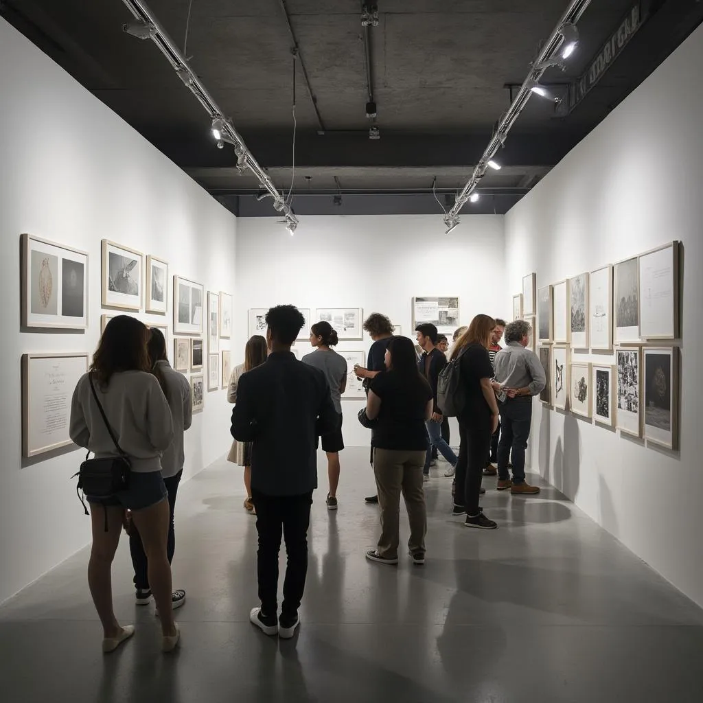 Exposición de proyectos finales de estudiantes